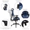 Flash Furniture Office Chair, Mesh, Blue H-LC-1388F-1K-BL-GG - alternate 5